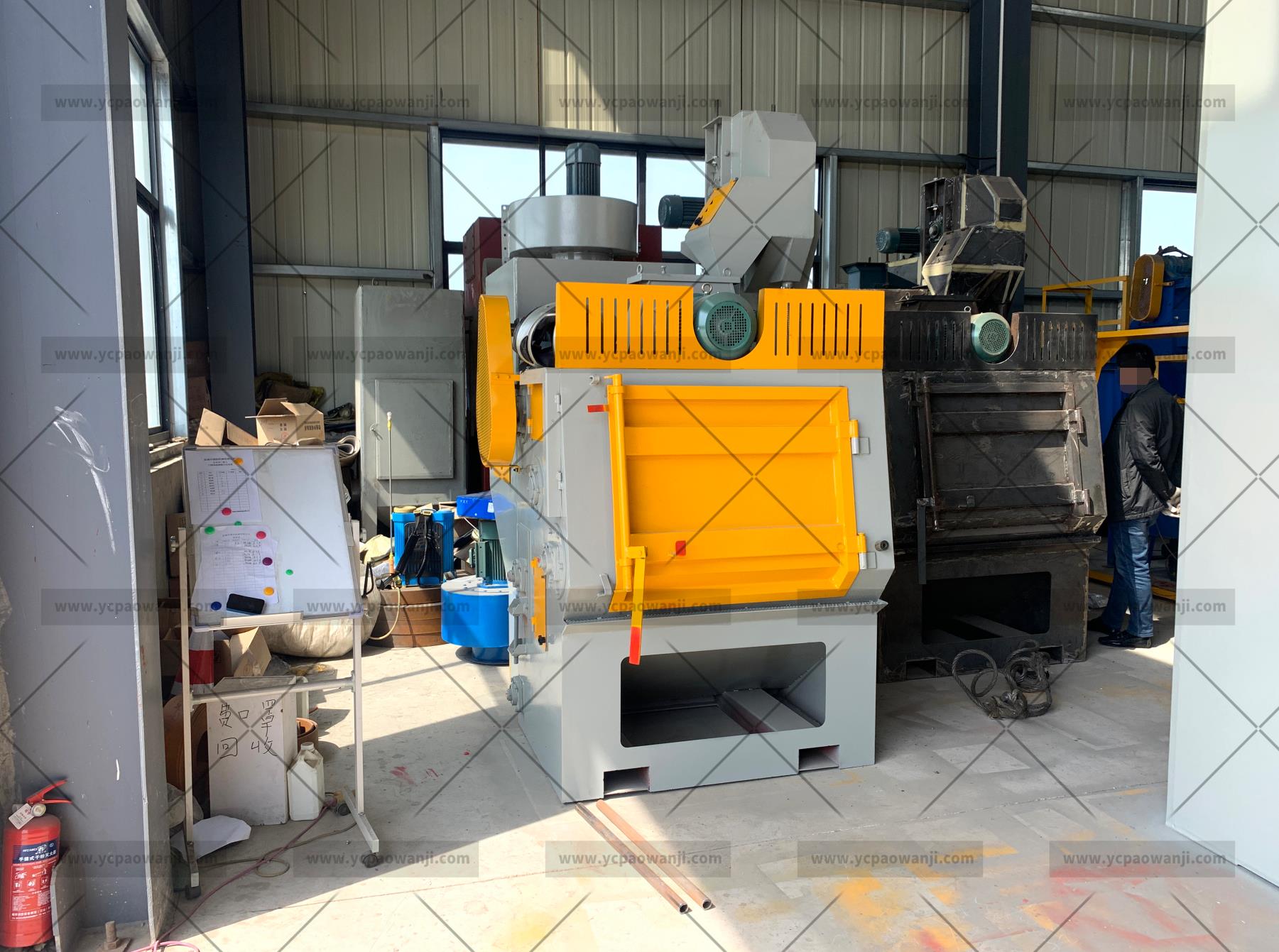 Q326履帶式拋丸機的功能和優點